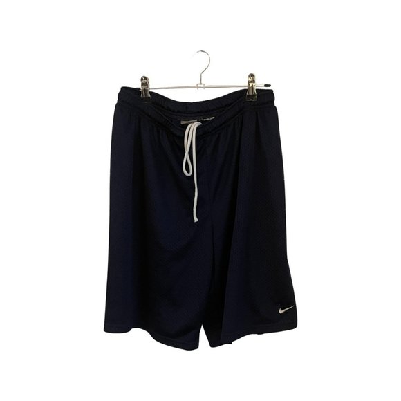 Nike Navy Blue Mesh Shorts - Picture 1 of 3
